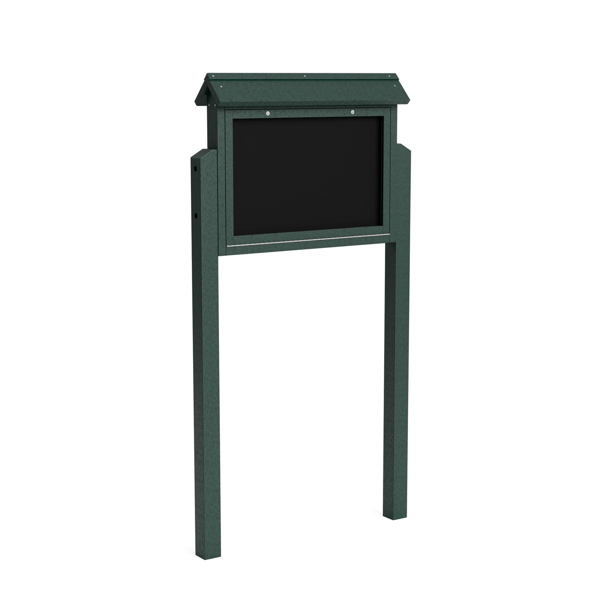 Medium Message Center - 2 Sides, w/ 2 Posts