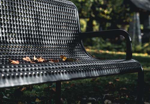 Metal Coated Bench Sample